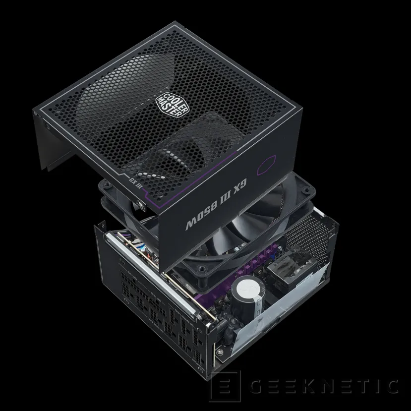 Geeknetic Cooler Master presents the GX III sources up to 850 W compatible with ATX 3.0 and with a 12VHPWR 3 connector