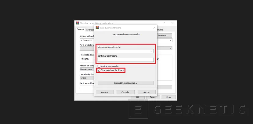 Geeknetic Cómo poner contraseña a una carpeta en Windows 11 5