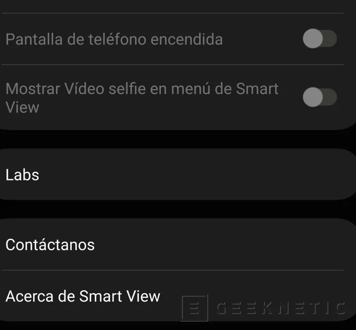 Geeknetic Los Samsung Galaxy ya pueden proyectar pantalla en un Chromecast con este truco 2