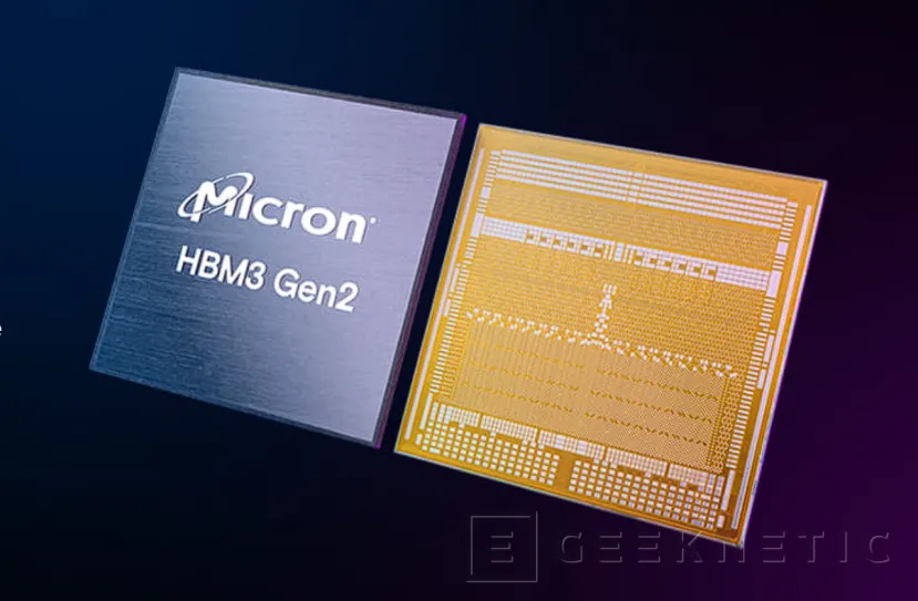 Geeknetic Micron ya está probando su memoria HBM3 de segunda generación con 1,2 TB/s y 24 GB de capacidad 1