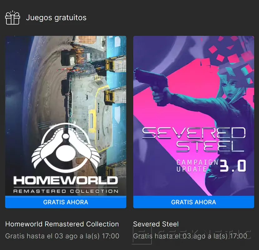 Geeknetic Esta semana llévate gratis Homeworld Remastered Collection y Severed Steel en la Epic Games Store 1
