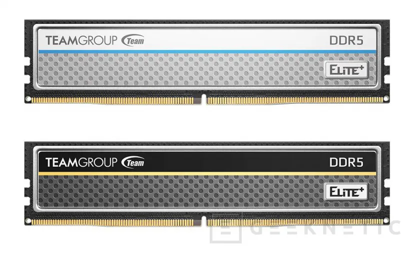Geeknetic TeamGroup renueva sus memorias DDR5 Elite y Elite+ con velocidades de hasta 6.400 MHz y CL52 2