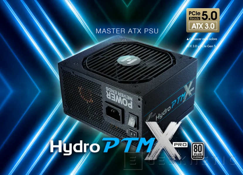 Geeknetic Llegan las fuentes FSP Hydro PTM X PRO con ATX 3.0 y hasta 1.200 W 1
