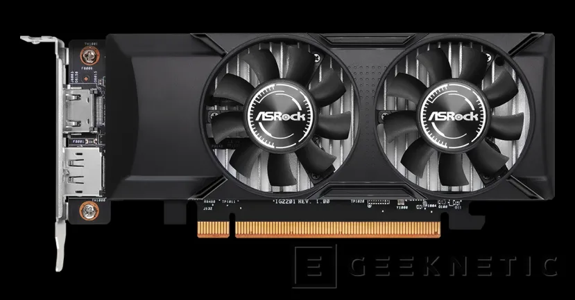 Geeknetic ASRock Has Released Arc A380 Low Profile Dual Fan 2 Graphics Card