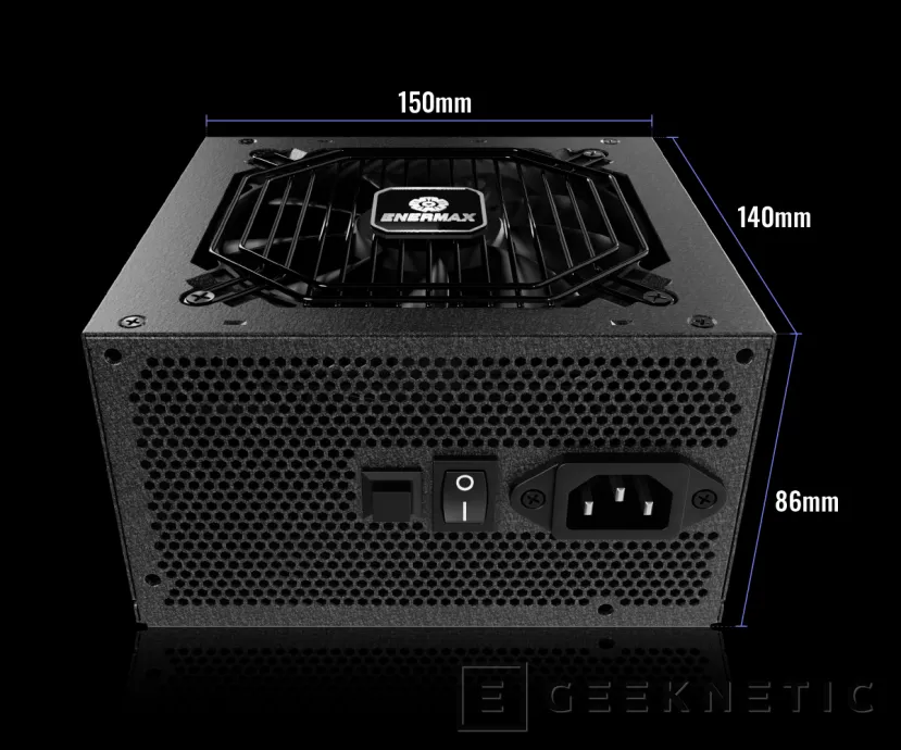 Geeknetic ENERMAX presenta su serie Revolution D.F.X. con sistema antipolvo y hasta 1.600 W en solo 14 CM de profundidad 2