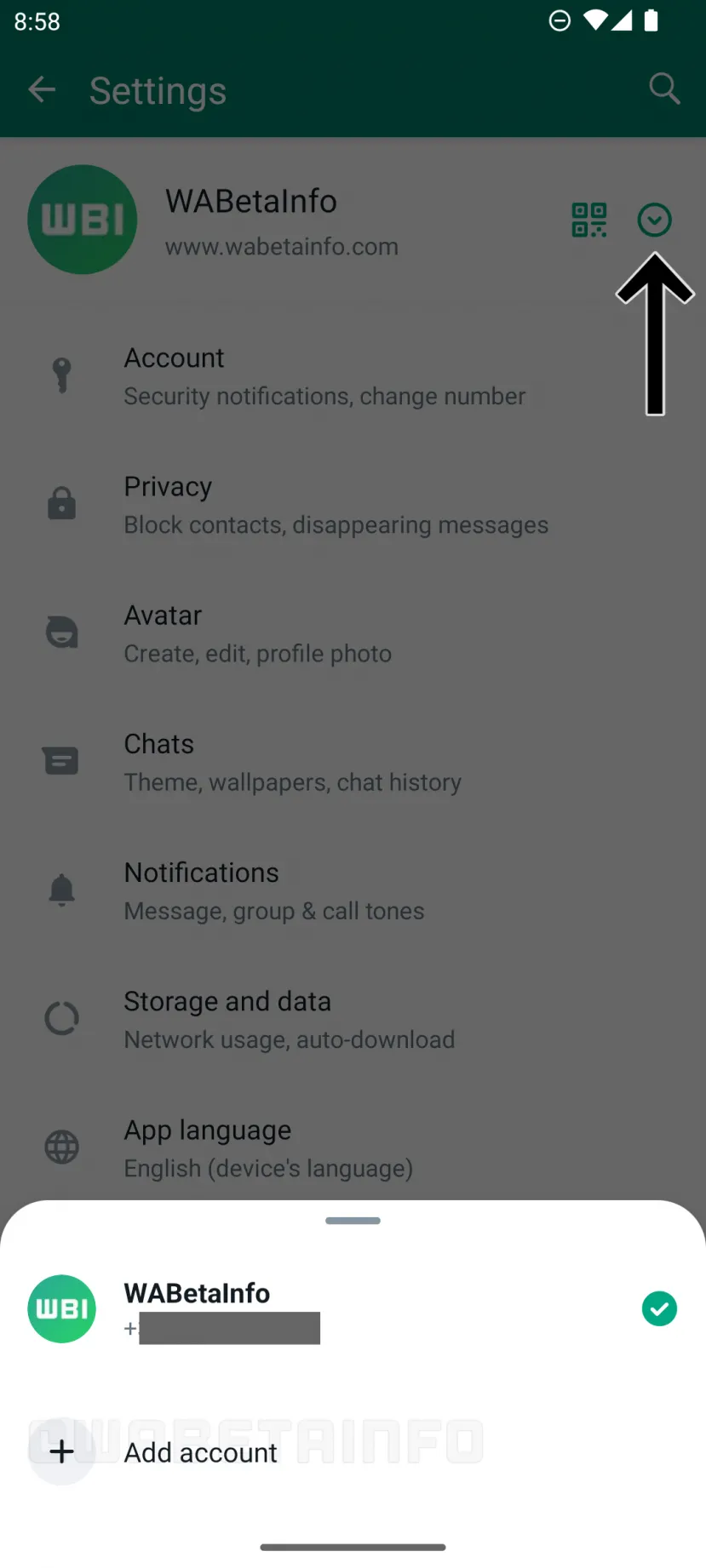 Geeknetic WhatsApp añade la opción de añadir varias cuentas a la aplicación en su última versión BETA para Android 1