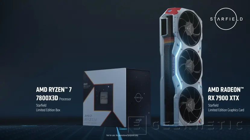Geeknetic AMD lanza la Radeon RX 7900 XTX y el Ryzen 7 7800X3D Starfield Limited Edition 1