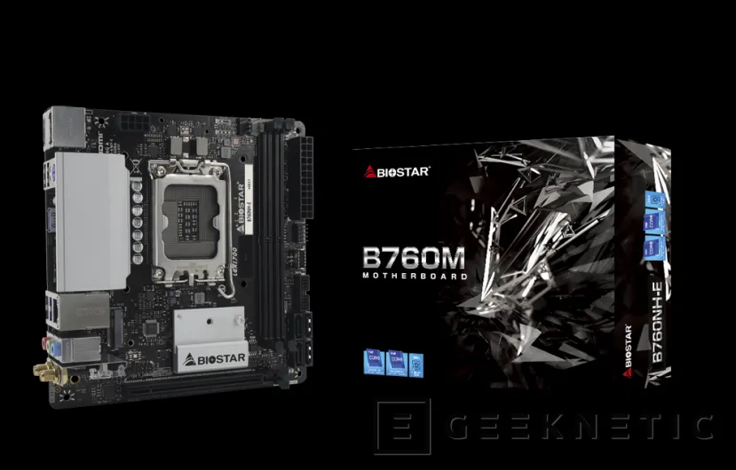Geeknetic BIOSTAR anuncia 4 nuevas placas con chipset Intel B760, PCIe 5.0 y hasta 192 GB de RAM DDR5 2