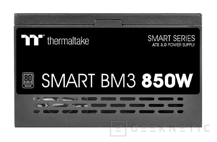 Geeknetic Nuevas fuentes Thermaltake Smart BM3 de hasta 850W compatibles con ATX 3.0 y PCIe 5.0 2