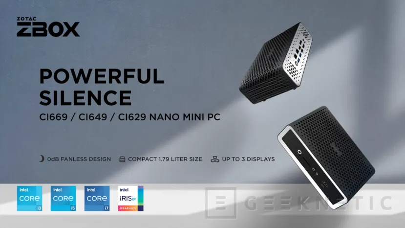 Geeknetic Zotac presenta sus nuevos MiniPCs de la serie ZBOX E y C con hasta Intel Core i7-13700 y NVIDIA RTX 4070 3