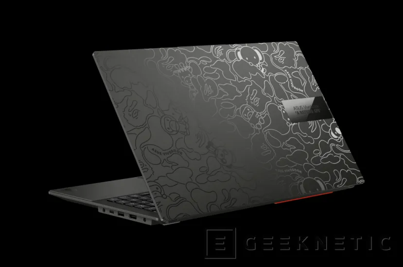 Geeknetic ASUS presenta una edición exclusiva y personalizada de su Vivobook S 15 OLED en colaboración con BAPE 4