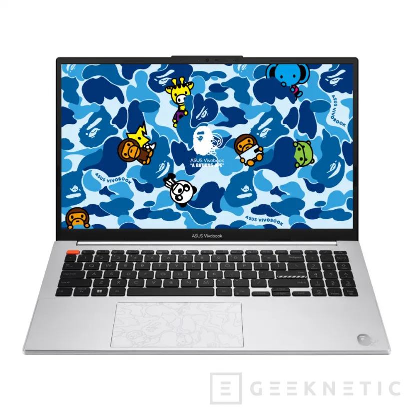 Geeknetic ASUS presenta una edición exclusiva y personalizada de su Vivobook S 15 OLED en colaboración con BAPE 2