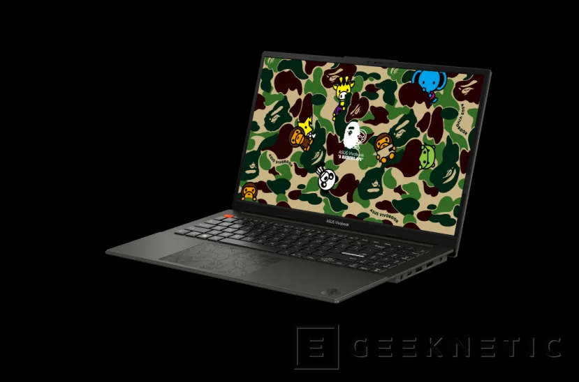 Geeknetic ASUS presenta una edición exclusiva y personalizada de su Vivobook S 15 OLED en colaboración con BAPE 1