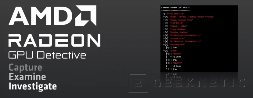 Geeknetic AMD lanza la herramienta Radeon GPU Detective 1.0 que ayudará a detectar errores de software relacionados con la GPU 1