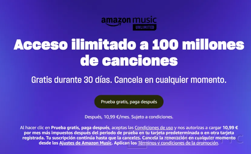Geeknetic Amazon Music Unlimited sube su precio un 10% 1