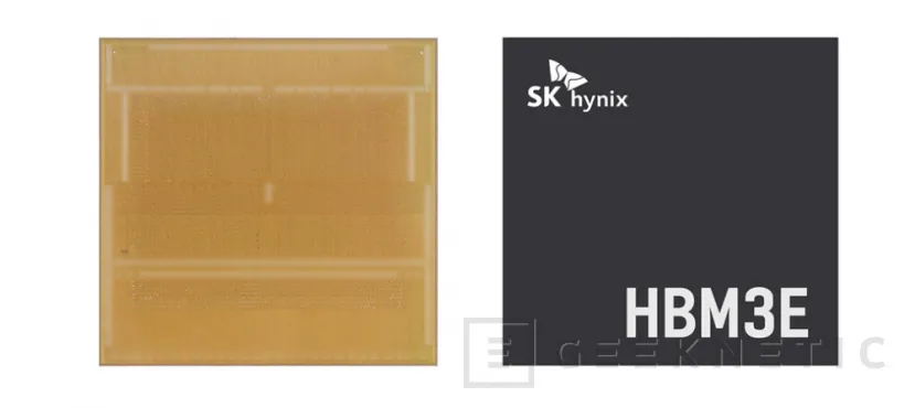Geeknetic Las nuevas memorias HBM3E de SK Hynix alcanza 1,15 TB/s 1