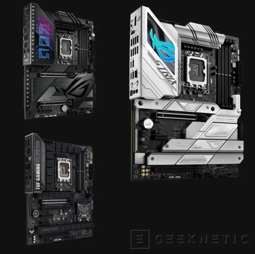 Geeknetic Nuevas placas base ASUS ROG con chipset Intel Z790 y WiFi 7 3