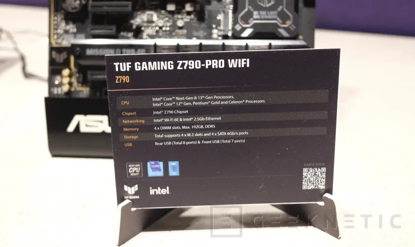 Geeknetic Nuevas placas base ASUS ROG con chipset Intel Z790 y WiFi 7 4