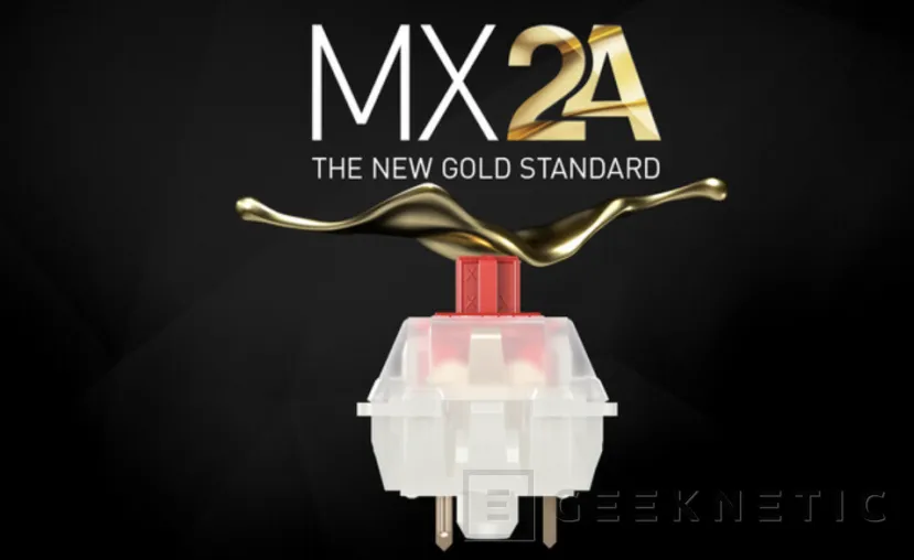 Geeknetic Cherry anuncia sus interruptores mecánicos MX2A con un nuevo muelle en forma de barril y socket cónico 1