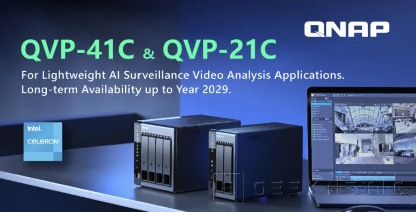 Geeknetic Los NAS QVP-41C y QVP-21C ofrecen aceleración IA para reconocimiento facial en videovigilancia 3