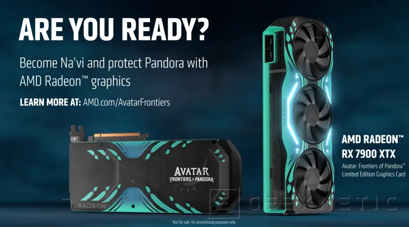 Geeknetic La Avatar AMD Radeon RX 7900 XTX no se venderá al público 1