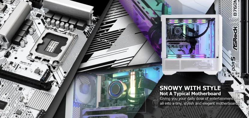 Geeknetic ASRock lanza una nueva línea de placas base en color blanco para Intel y AMD 2