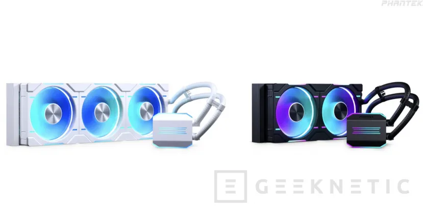 Geeknetic Phanteks lanza sus RL AiO Glacier One D30 con radiadores de hasta 360 mm y ARGB 1