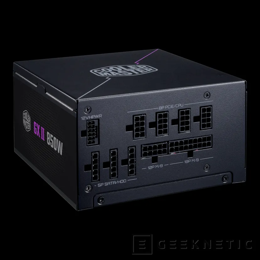 Geeknetic Cooler Master presenta las fuentes de alimentación GX II 80 PLUS Gold compatibles con ATX 3.0 y conector 12VHPWR 3