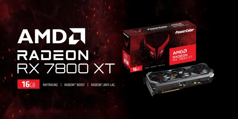 Geeknetic Filtradas las imágenes de la PowerColor Radeon RX 7800 XT Red Devil con una GPU Navi 32 y 16 GB de VRAM 1