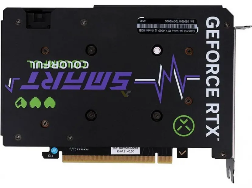 Geeknetic Colorful lanza la RTX 4060 Smart Mini con un diseño de 1 ventilador apto para construcciones Mini-ITX 3