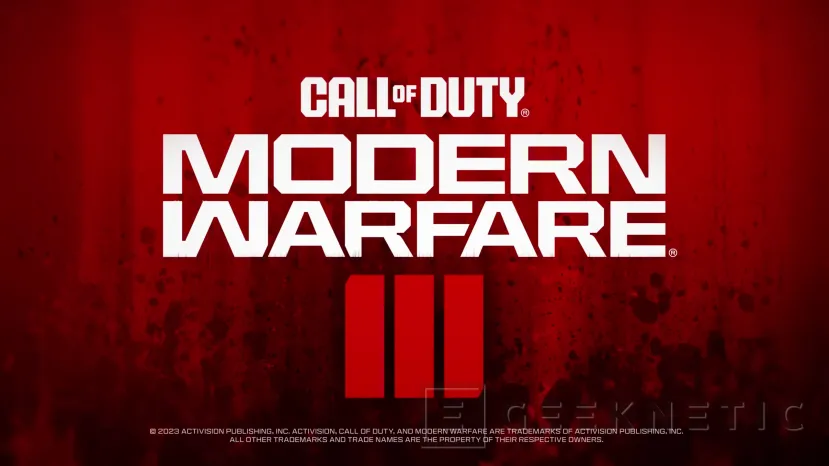 Geeknetic La nueva entrega Call of Duty: Modern Warfare III se lanzará el 10 de noviembre 1