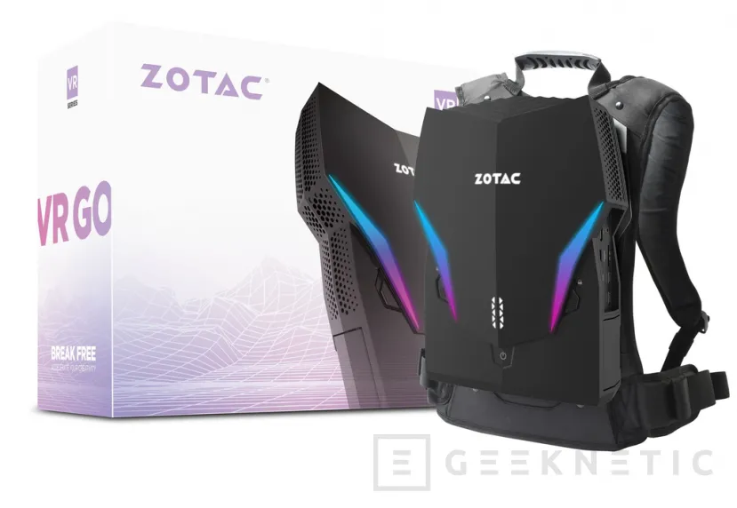 Geeknetic ZOTAC ha renovado su mochila-PC VR GO 4.0 reduciendo su gráfica de una NVIDIA RTX A4500 a la RTX A2000 1