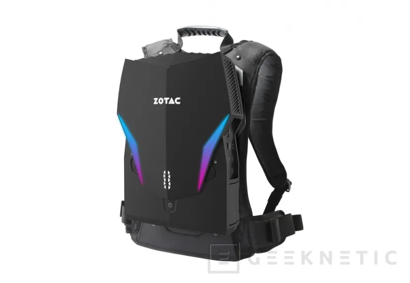 Geeknetic ZOTAC ha renovado su mochila-PC VR GO 4.0 reduciendo su gráfica de una NVIDIA RTX A4500 a la RTX A2000 2