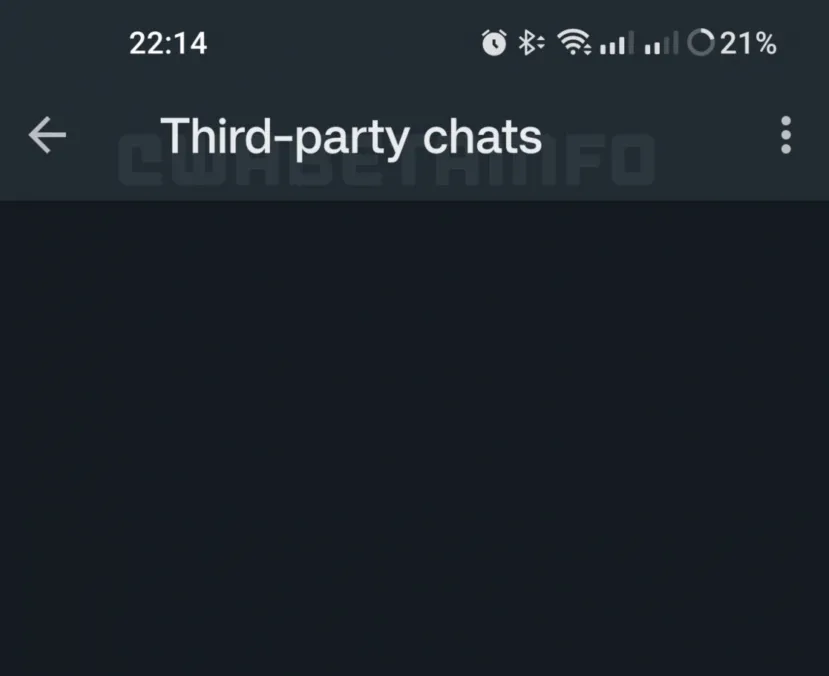 Geeknetic WhatsApp ya está desarrollando el acceso a chats de otras aplicaciones de mensajería 1