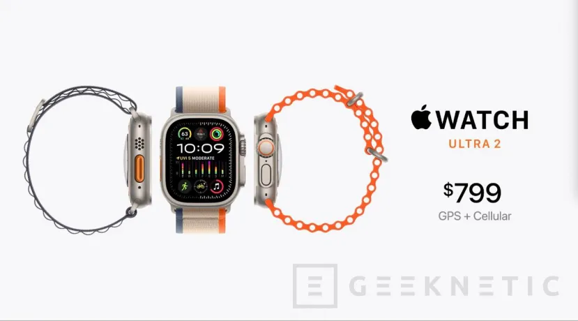 Geeknetic El Apple Watch Ultra 2 cuenta con 36 horas de autonomía y un brillo máximo de 3000 nits 3