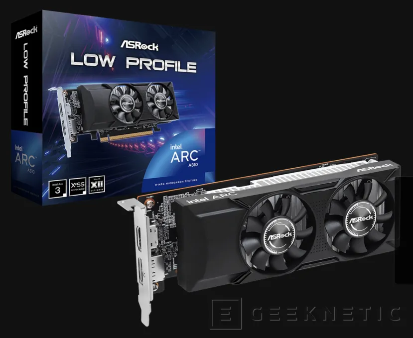 Geeknetic ASRock anuncia una Intel ARC A310 de perfil bajo con solo 69 mm de altura 1