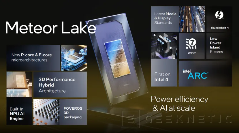 Geeknetic Intel Meteor Lake: Todos los Detalles de la Primera Arquitectura Híbrida 3D  1