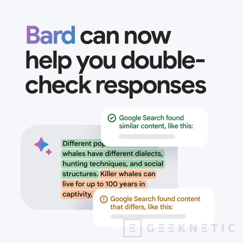 Geeknetic Bard presenta Extensions que permite integrarse en los servicios de Google como Gmail, Drive o Youtube 2