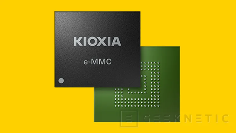 Geeknetic Kioxia ha lanzado la nueva generación de memorias e-MMC 5.1 con mayor velocidad de escritura/lectura y más duraderas 1