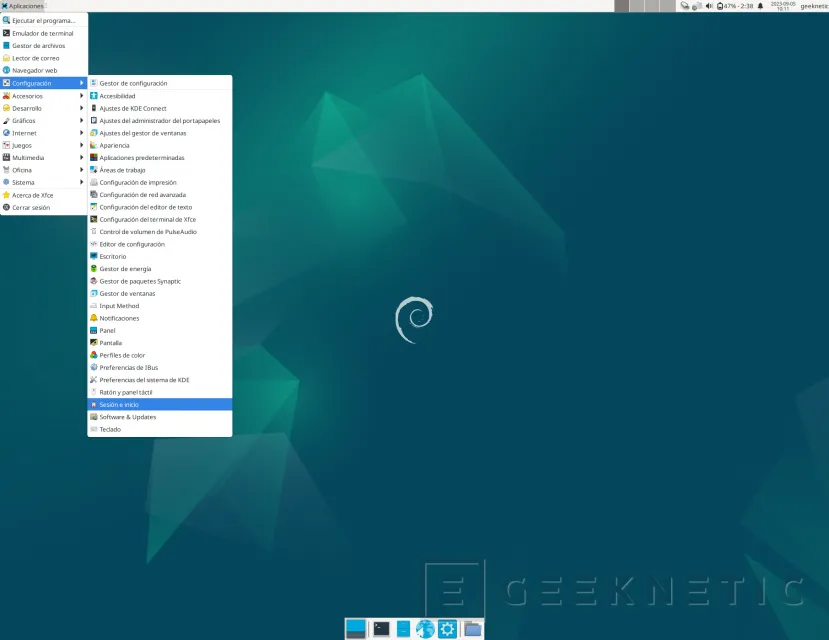 Geeknetic Linux: Cómo iniciar un programa al encender el PC 12