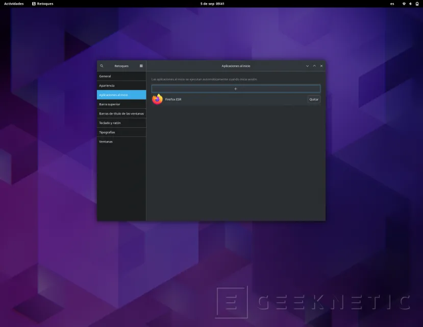 Geeknetic Linux: Cómo iniciar un programa al encender el PC 10