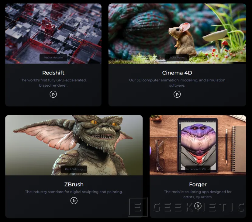 Geeknetic Maxon ha lanzado Cinebench 2024 con la incorporación del motor Redshift empleado en Cinema 4D 2