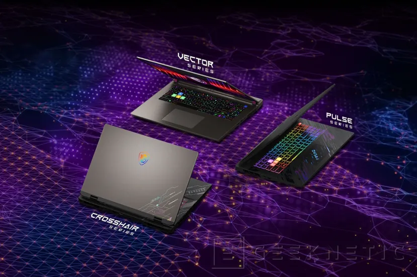Geeknetic Los portátiles gaming MSI Vector HX, Crosshair HX y Pulse AI llegan con los Intel Raptor Lake Refresh-HX y Core Ultra 1