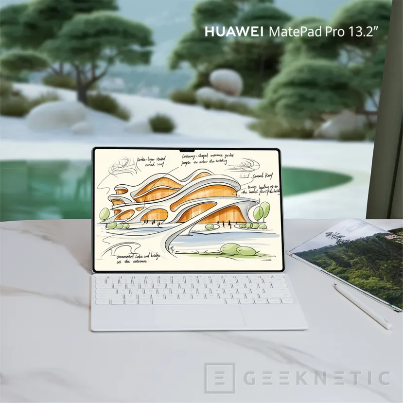 Geeknetic HUAWEI presenta su tablet MatePad Pro con pantalla OLED de 13,2 pulgadas, 580 gramos y 10.000 niveles de presión 4