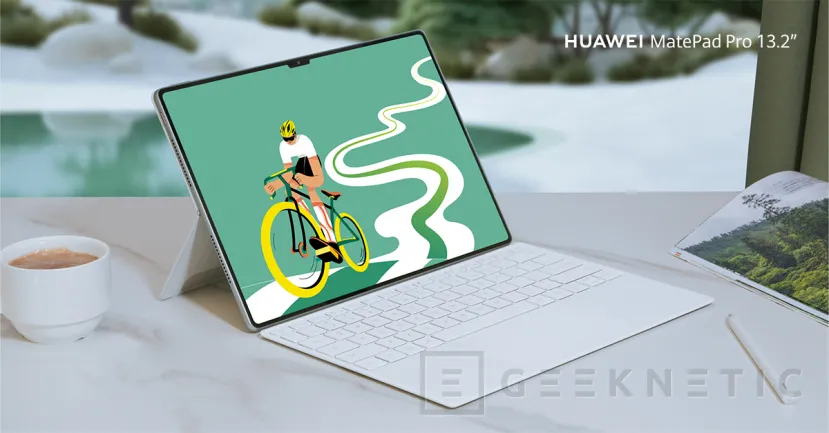 Geeknetic HUAWEI presenta su tablet MatePad Pro con pantalla OLED de 13,2 pulgadas, 580 gramos y 10.000 niveles de presión 1