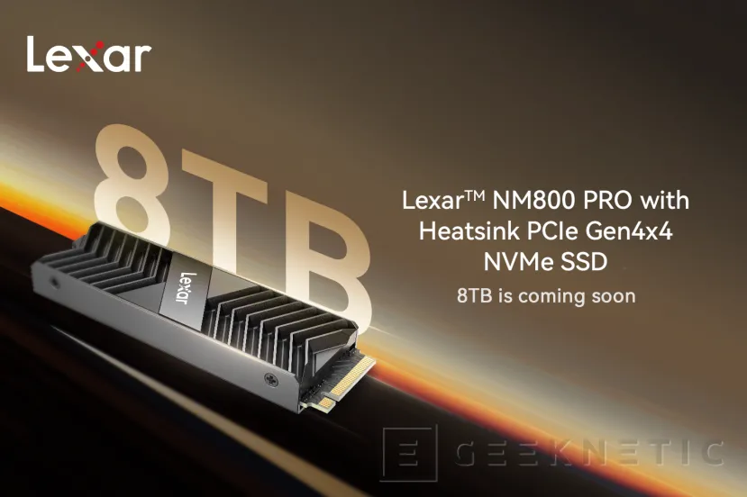 Geeknetic Lexar ha mostrado sus discos SSD con hasta 12.000 MB/s y memoria DDR5 a 8.400 MHz 2