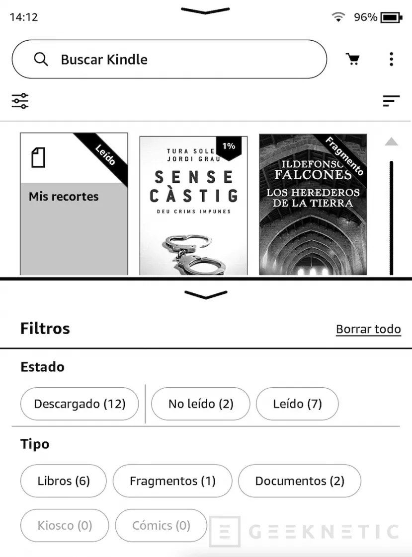 Geeknetic Kindle de Amazon: 11 trucos para sacarle todo el partido 11