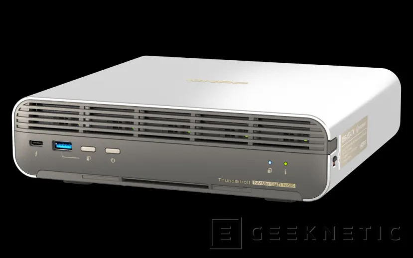 Geeknetic QNAP ya tiene disponible su NASBook TBS-h574TX con 5 unidades SSD y Thunderbolt 4 en solo 2,54 litros 4