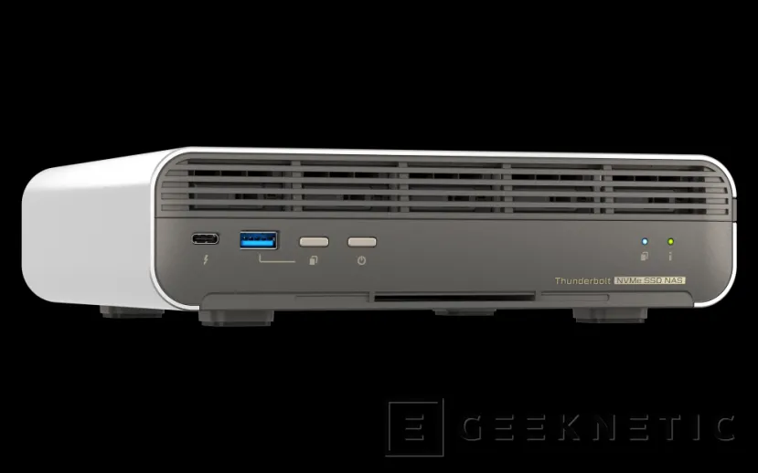 Geeknetic QNAP ya tiene disponible su NASBook TBS-h574TX con 5 unidades SSD y Thunderbolt 4 en solo 2,54 litros 2