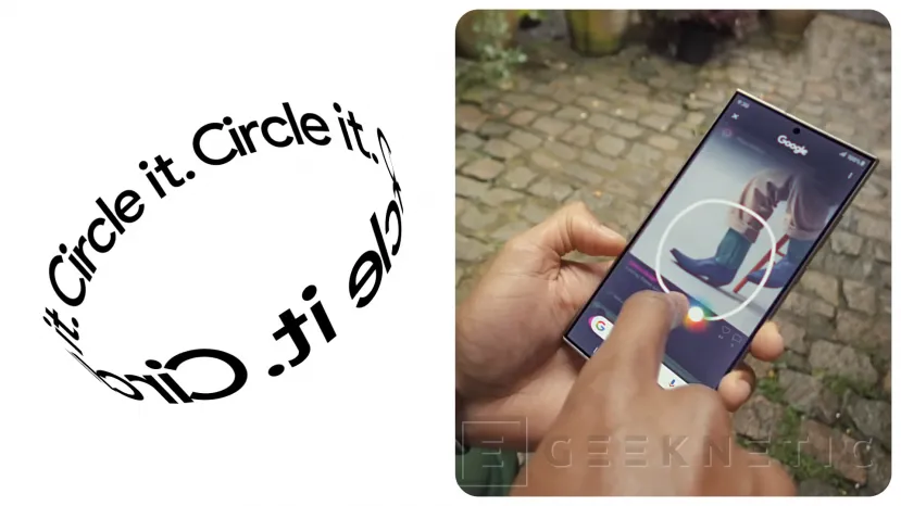 Geeknetic Google lanza Circle to Search, una opción que permite rodear imágenes en tu teléfono para buscar en internet 1